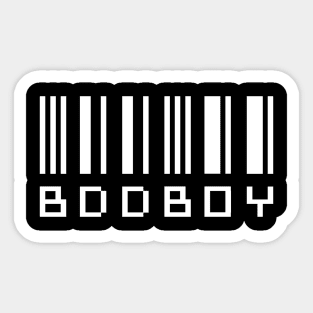 bad boy Sticker